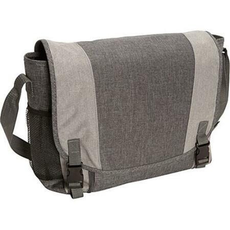 PREFERRED NATION Urban Messenger Bag - Green P3723 GREY